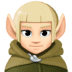 🧝🏻‍♂️ man elf: light skin tone display on Facebook